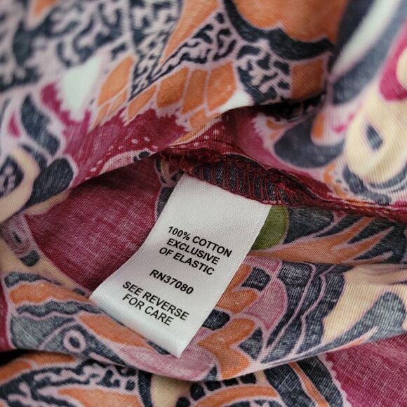 Cato Est. 1946 Peplum Peasant Blouse (Size XL) - Picture 6 of 9